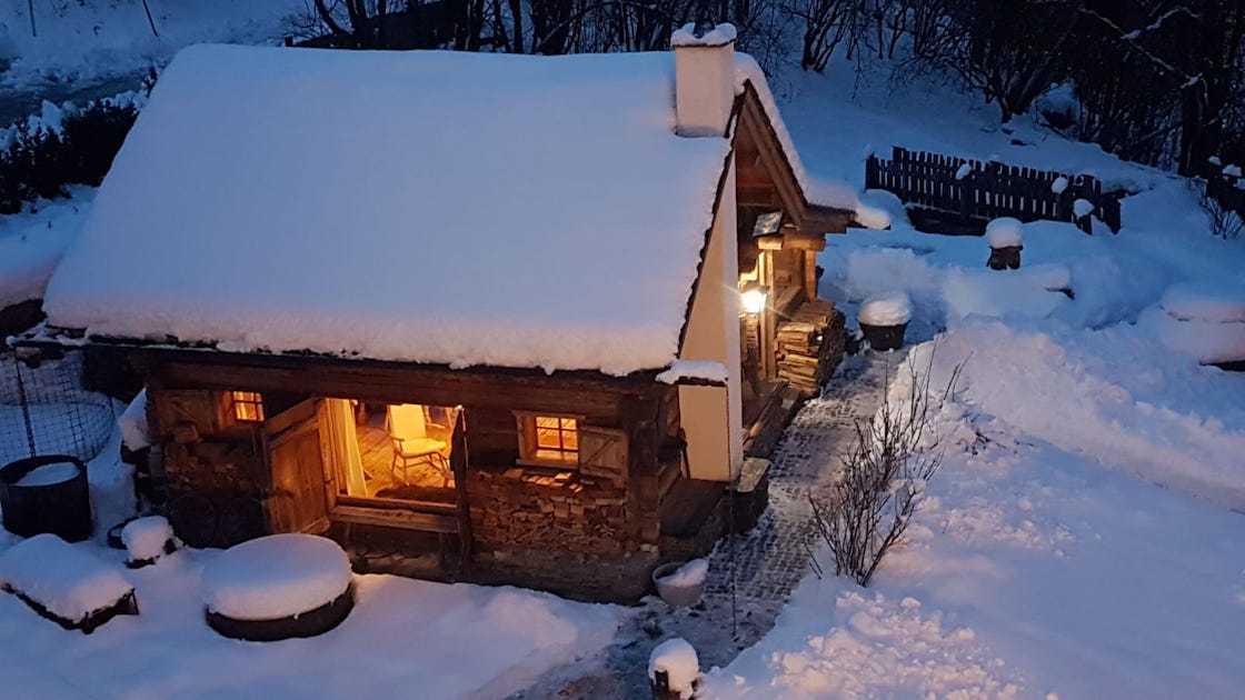 ROMANTIKHÜTTE im Hideaway Eggerfeld beim Mölltaler Gletscher in Kärnten