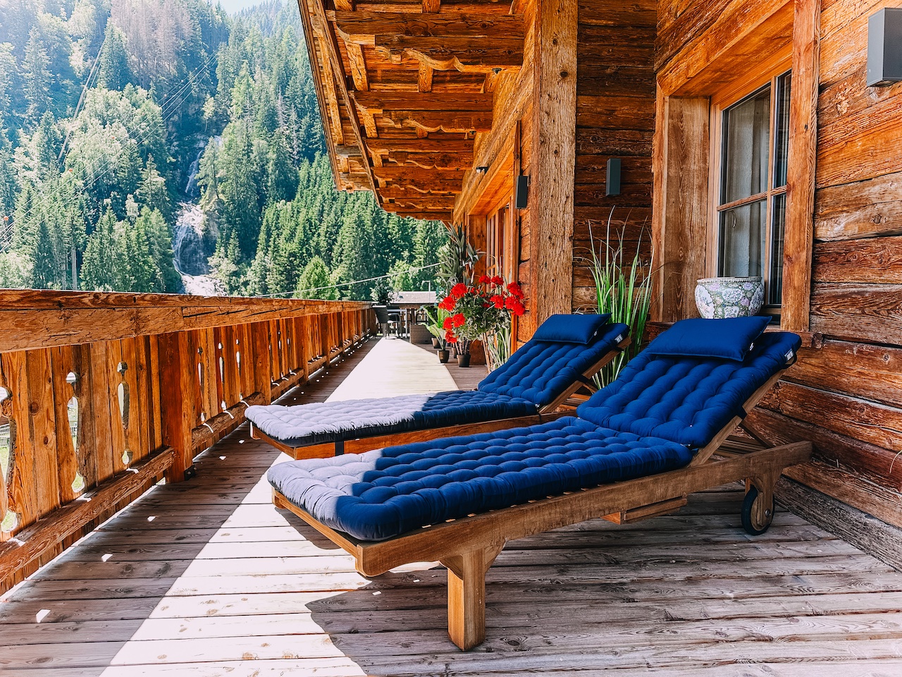 STUDIO WASSERFALL im Grand Chalet im Hideaway Eggerfeld beim Mölltaler Gletscher in Kärnten